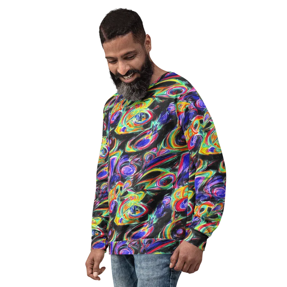 Afterdark Aura on Sweatshirt — Left Front