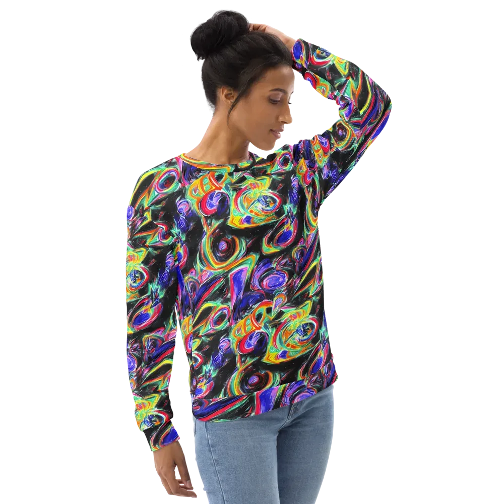 Afterdark Aura on Sweatshirt — Right Front
