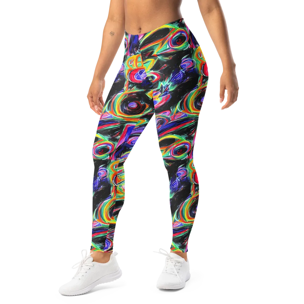 Afterdark Aura on Leggings — Left Front