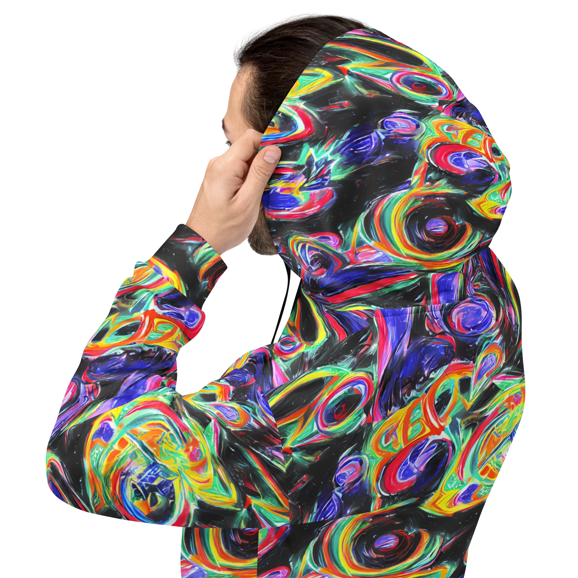 Afterdark Aura on Hoodie — Back
