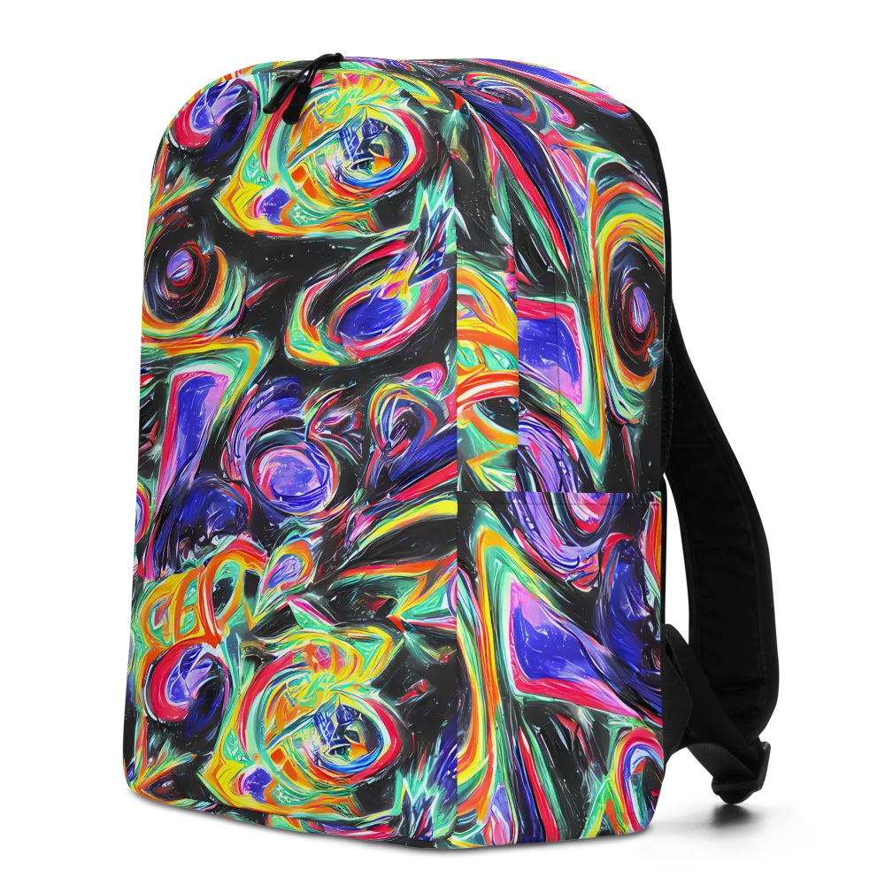 Afterdark Aura on Minimalist Backpack — Left