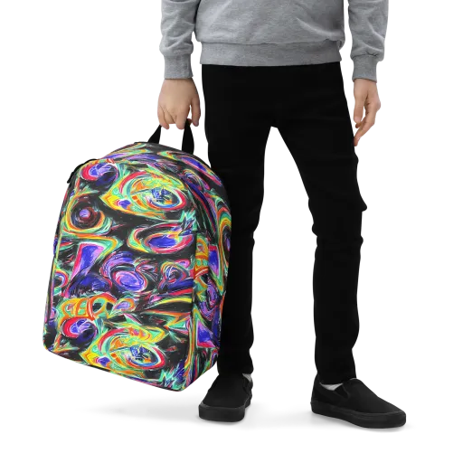 Afterdark Aura on a Minimalist Backpack