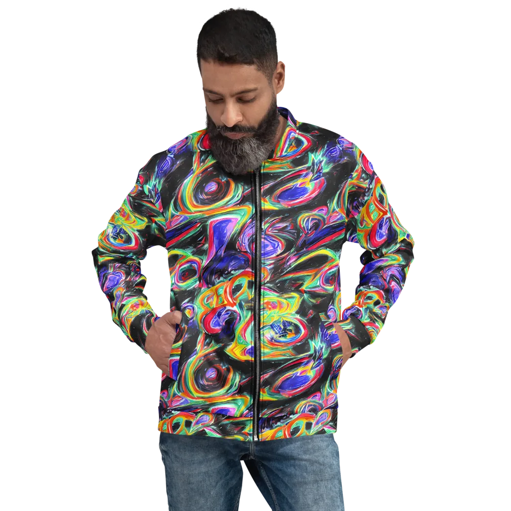 Afterdark Aura on Bomber Jacket — Front