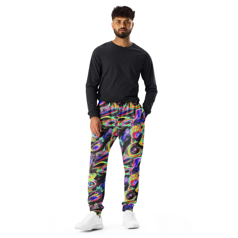 Afterdark Aura on Men's Joggers — Front