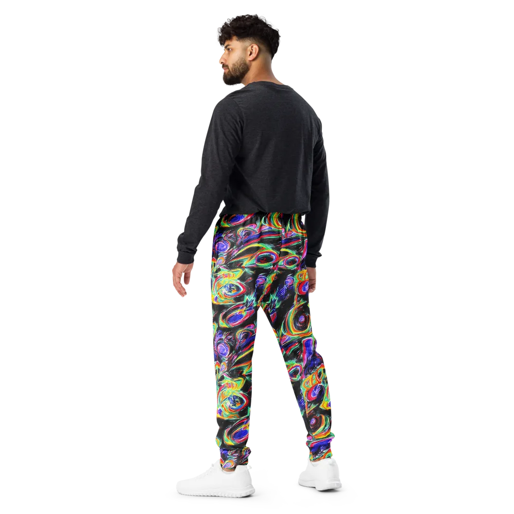 Afterdark Aura on Men's Joggers — Back