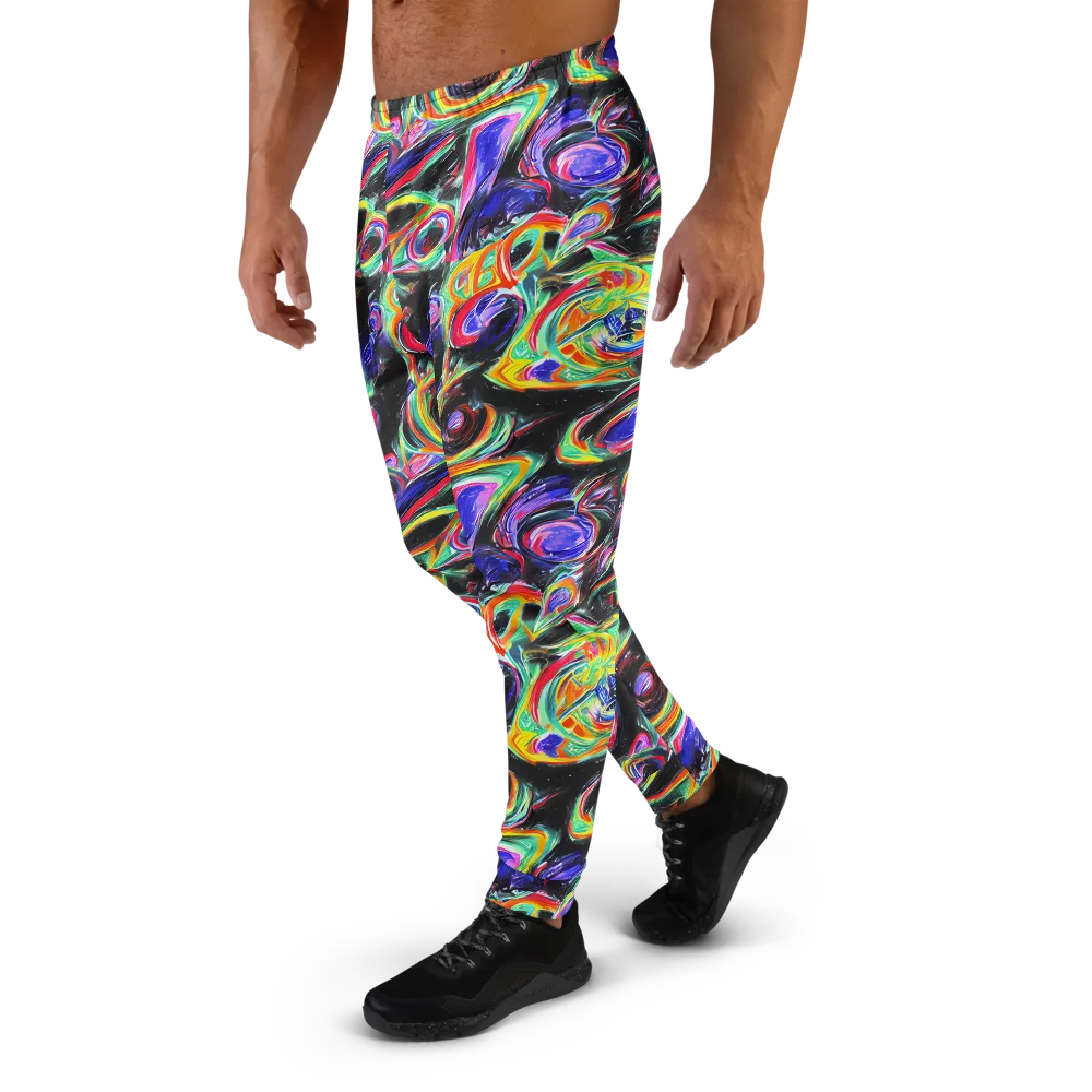 Afterdark Aura on Men's Joggers — Left