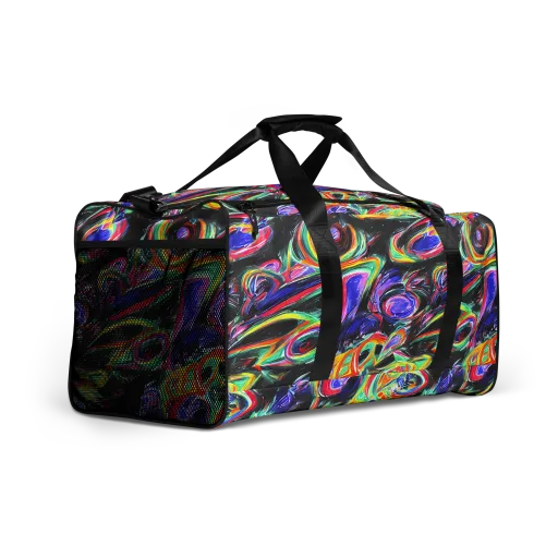 Afterdark Aura on a Duffle Bag