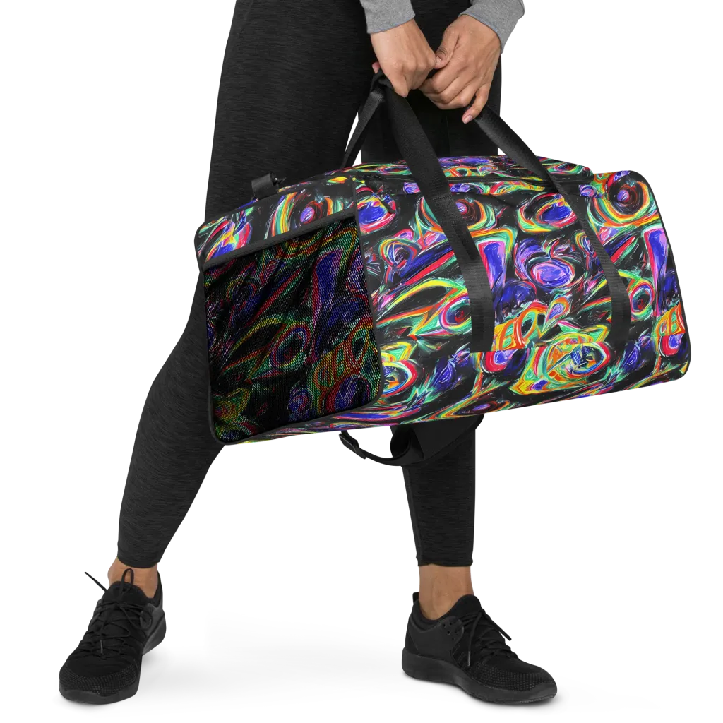 Afterdark Aura on Duffle Bag — Right Front