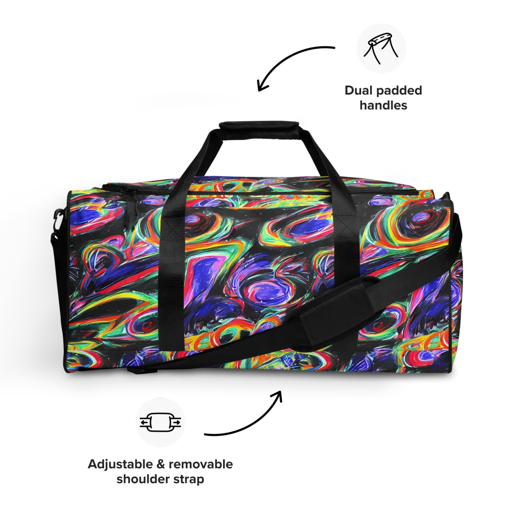 Afterdark Aura on Duffle Bag — Front