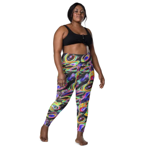 Afterdark Aura on a Leggings with Pockets