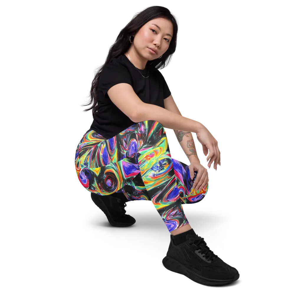 Afterdark Aura on Leggings with Pockets — Right Front