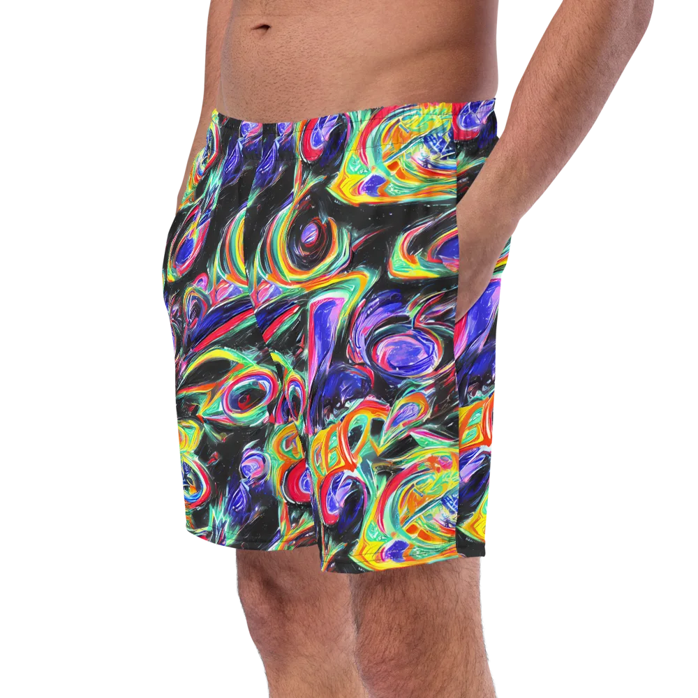 Afterdark Aura on Swim Trunks — Left Front