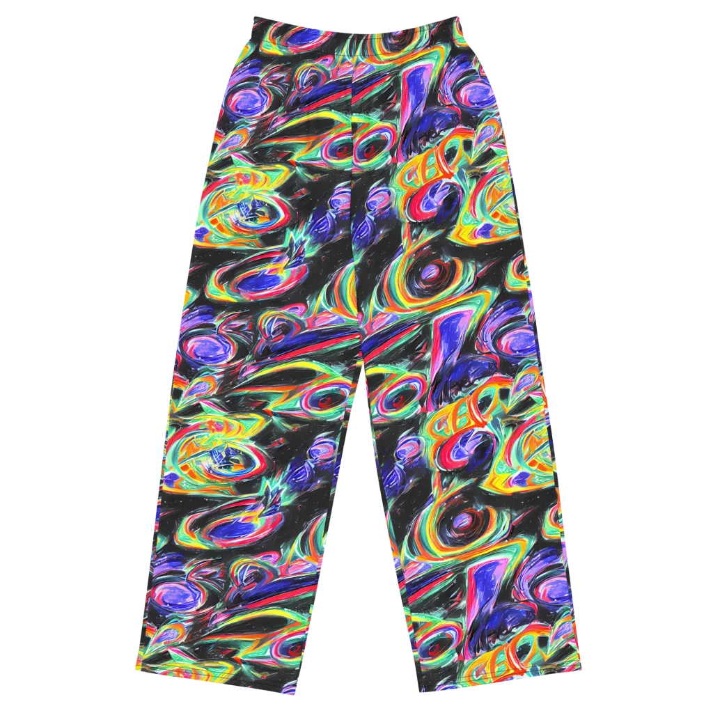 Afterdark Aura on Wide-Leg Pants — Front