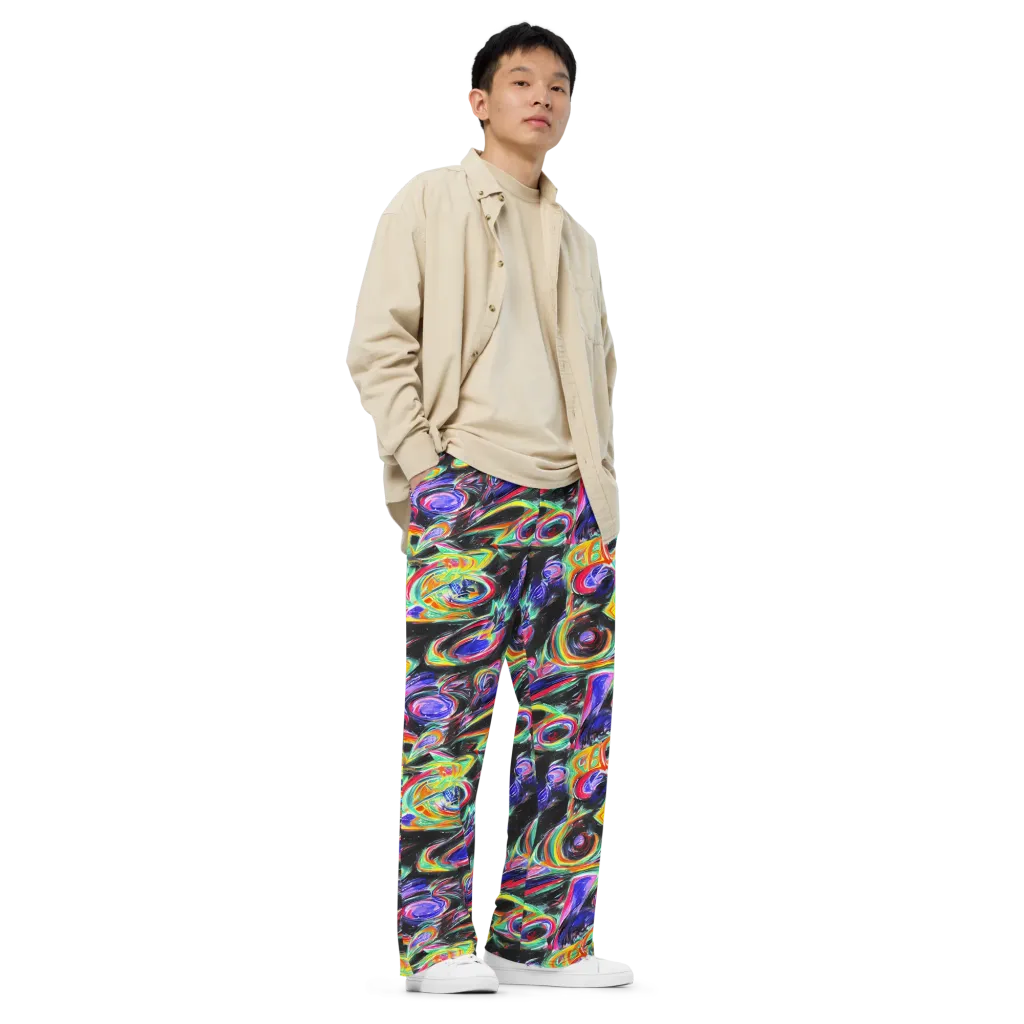 Afterdark Aura on Wide-Leg Pants — Right Front