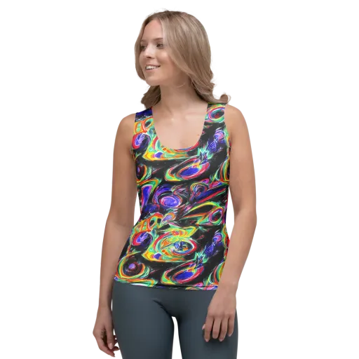 Afterdark Aura on a Women's Tank Top
