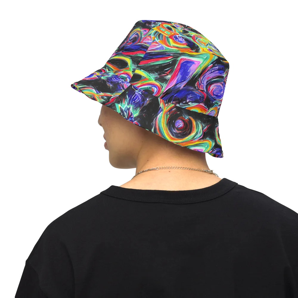 Afterdark Aura on Reversible Bucket Hat — Back Inside