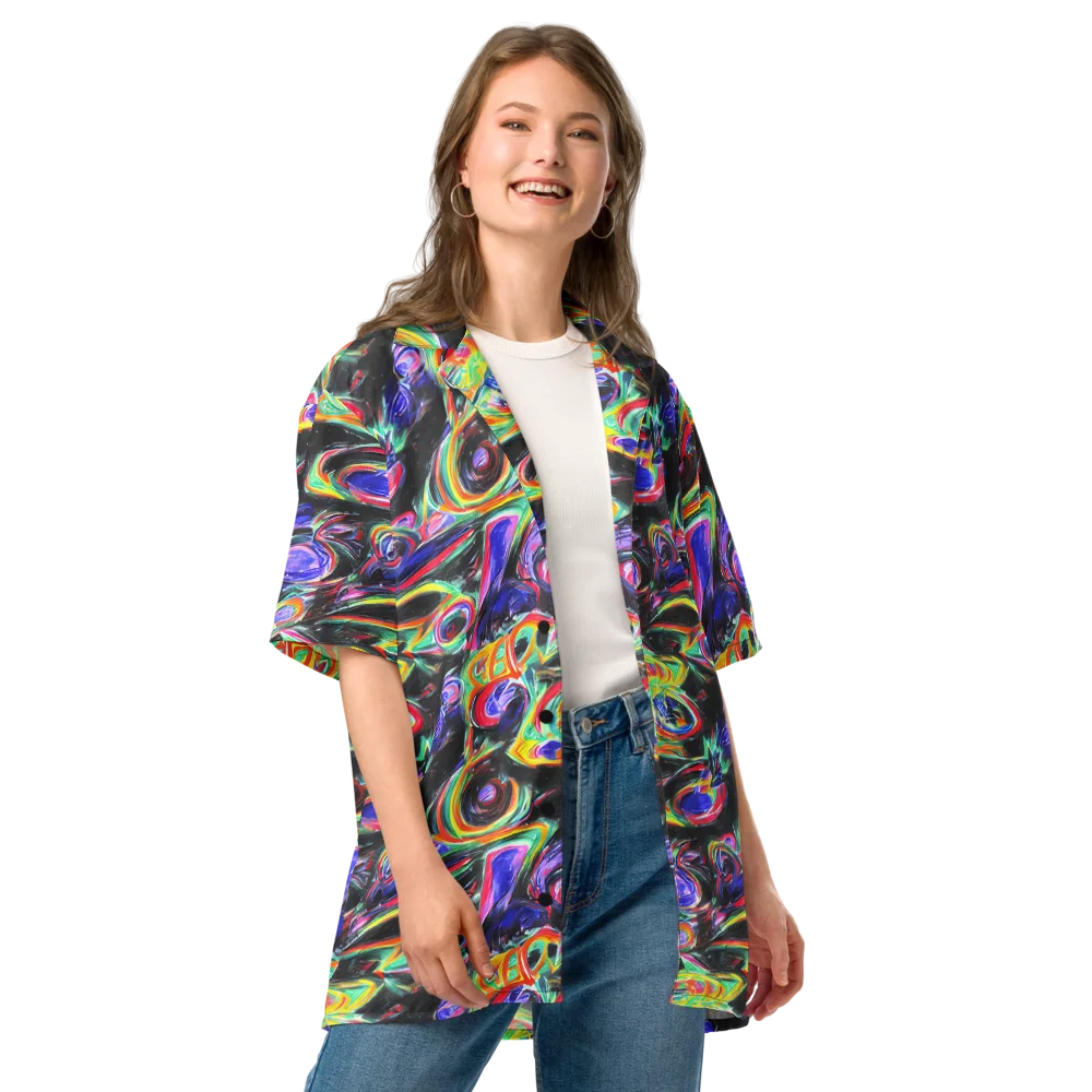 Afterdark Aura on Button Shirt — Front