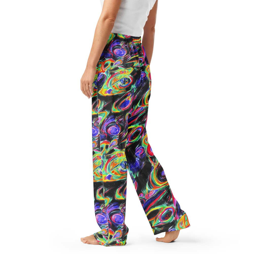 Afterdark Aura on Women's Pajama Pants — Left