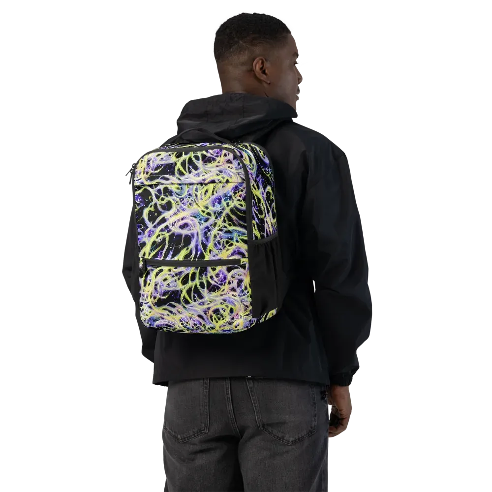 Galactic Liquefaction on Utility Backpack — Back