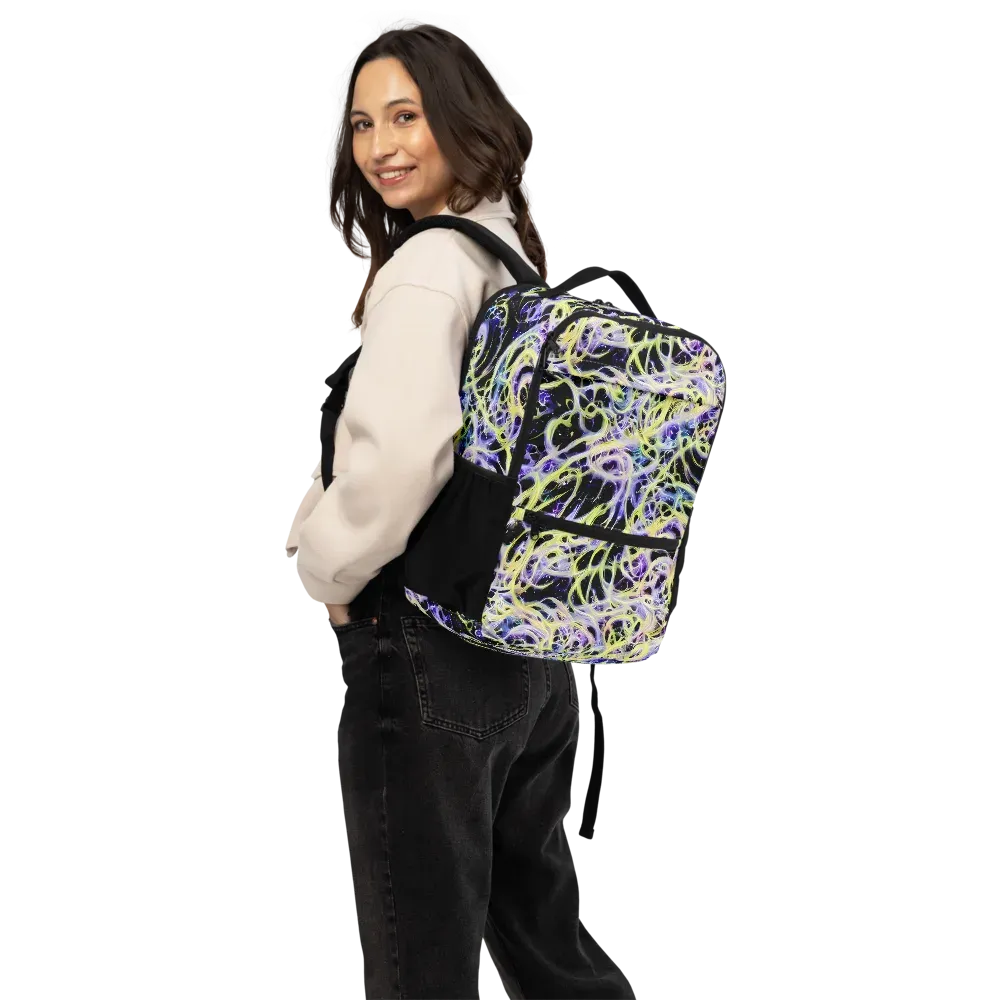 Galactic Liquefaction on Utility Backpack — Back