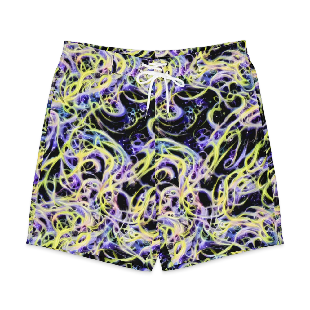 Galactic Liquefaction on Men's Board Shorts — Front