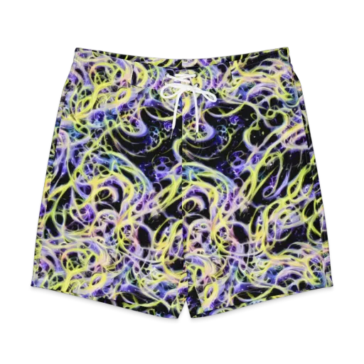 Galactic Liquefaction on a Men's Board Shorts