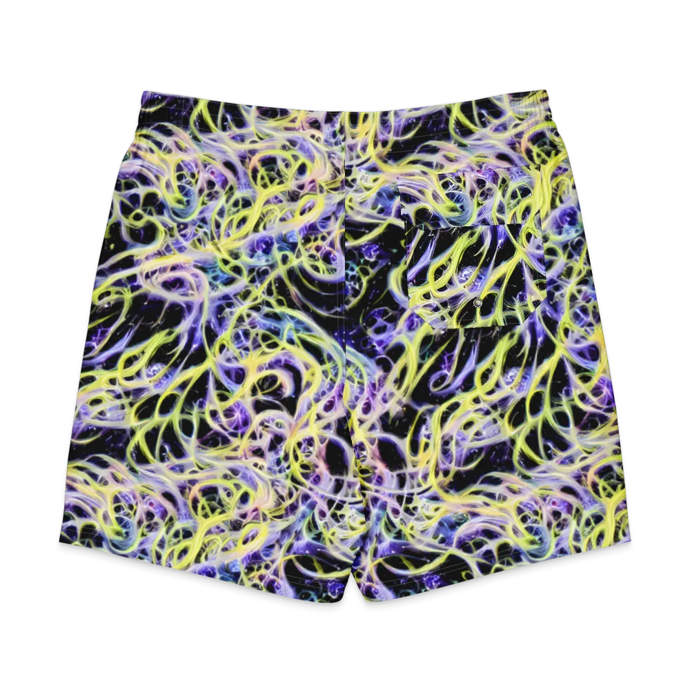 Galactic Liquefaction on Men's Board Shorts — Back