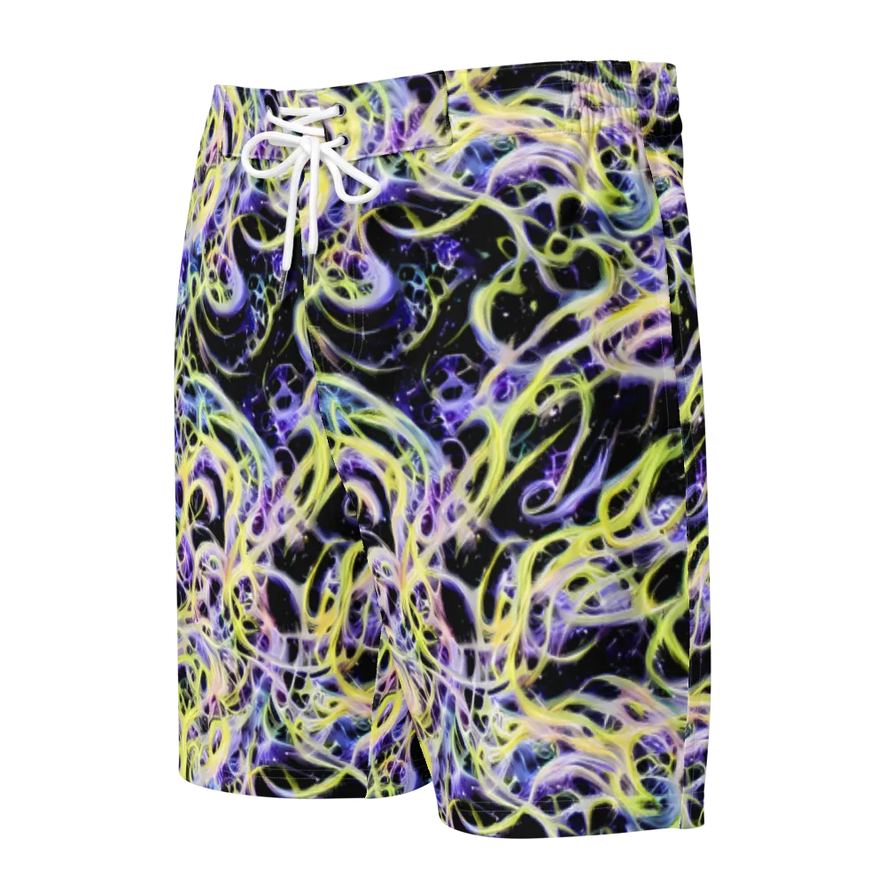 Galactic Liquefaction on Men's Board Shorts — Front