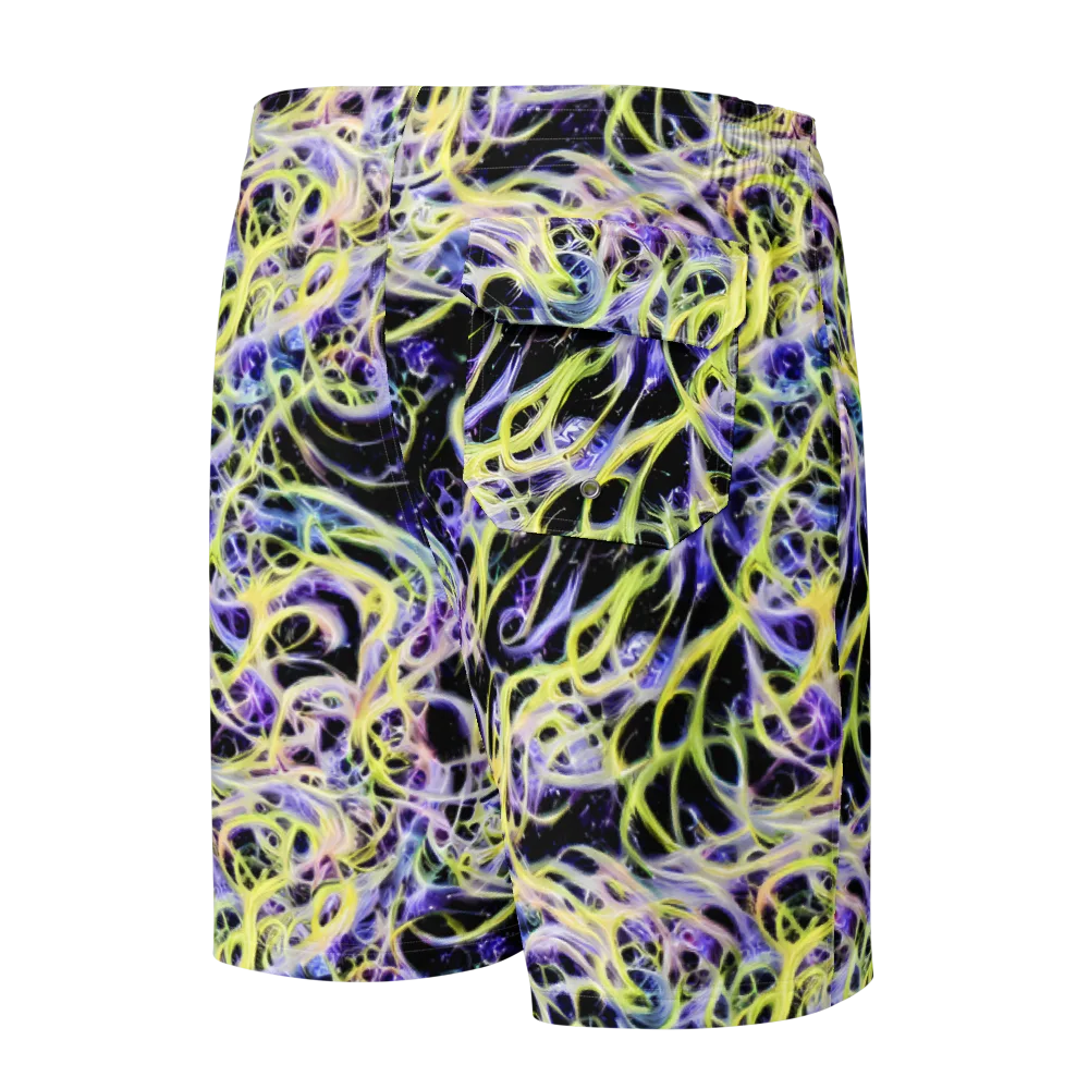 Galactic Liquefaction on Men's Board Shorts — Back