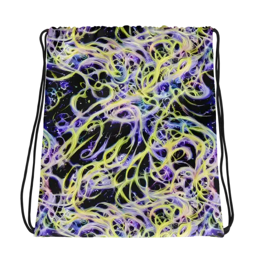 Galactic Liquefaction on a Drawstring Bag