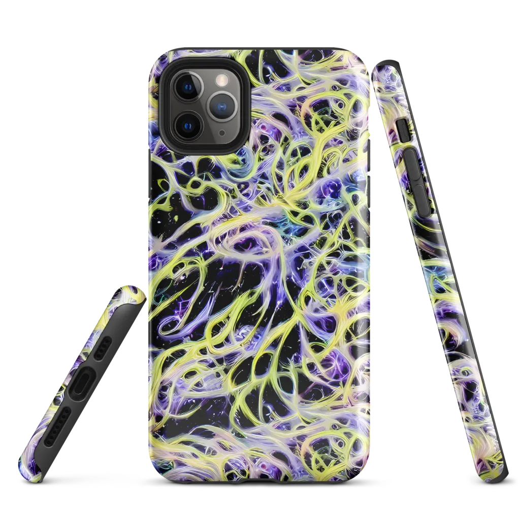 Galactic Liquefaction on Tough Case for iPhone® — Front