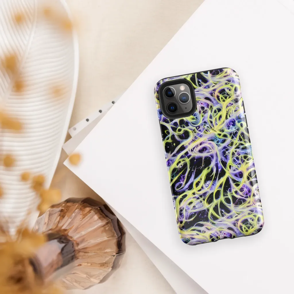 Galactic Liquefaction on Tough Case for iPhone® — Front