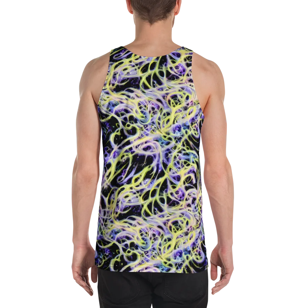 Galactic Liquefaction on Men's Tank Top — Back