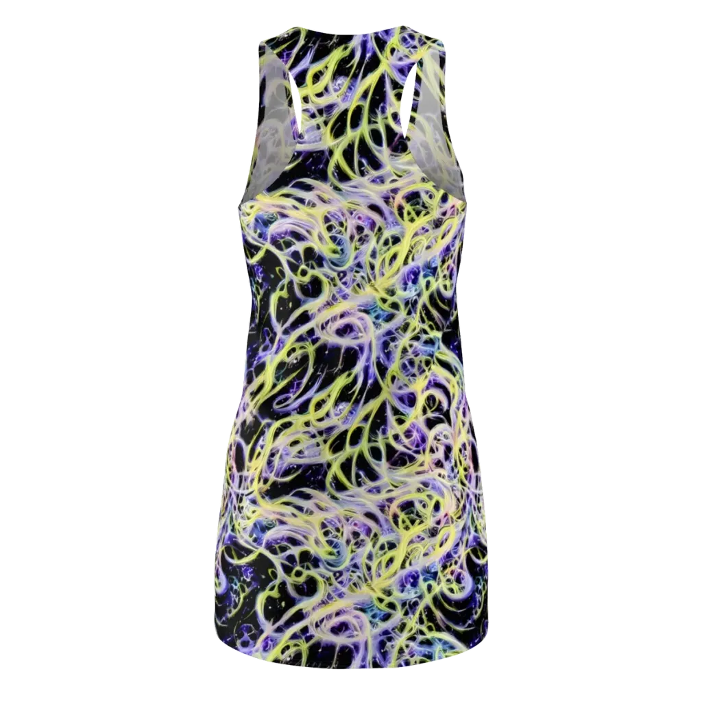 Galactic Liquefaction on Racerback Dress — Back
