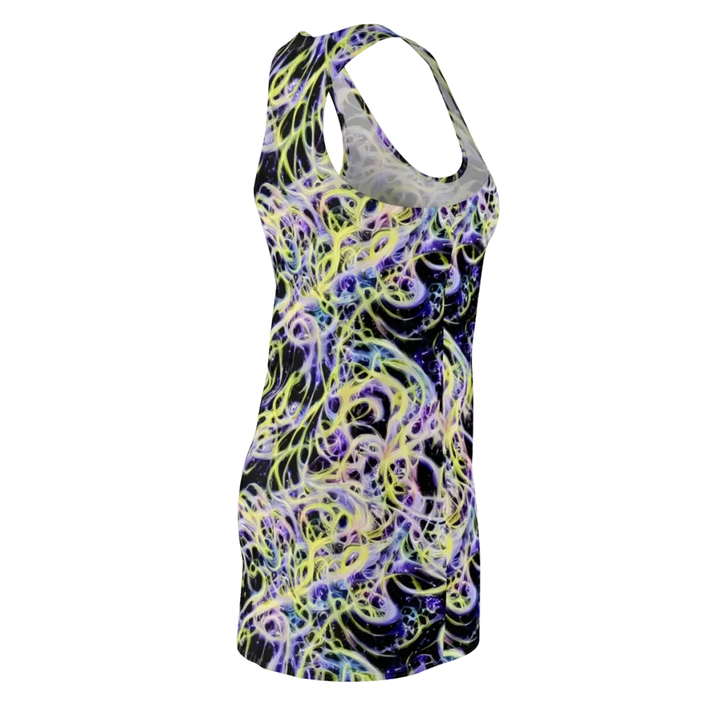 Galactic Liquefaction on Racerback Dress — Back Side