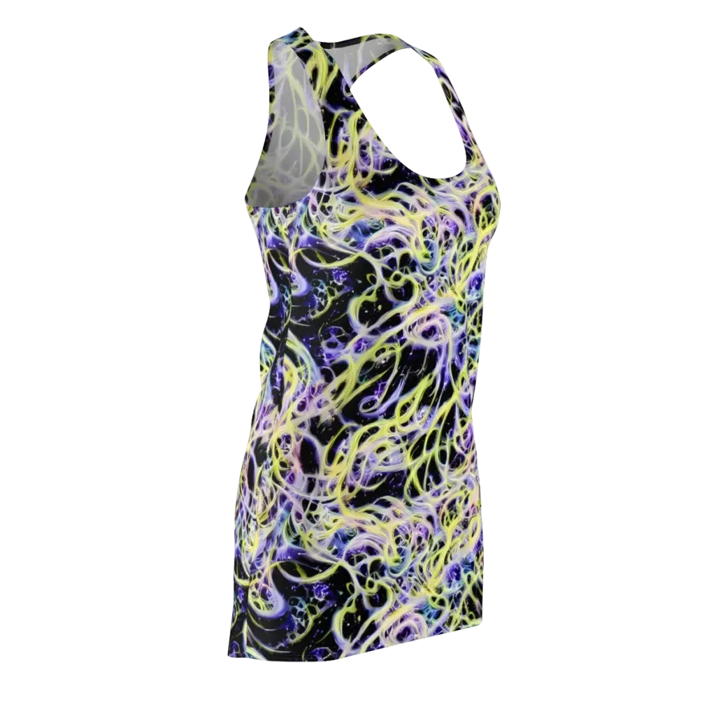 Galactic Liquefaction on Racerback Dress — Front Side