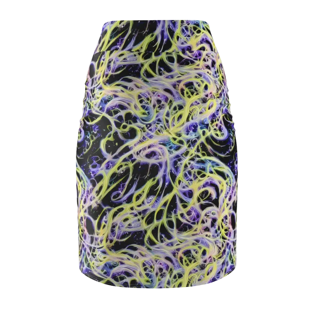 Galactic Liquefaction on Pencil Skirt — Back