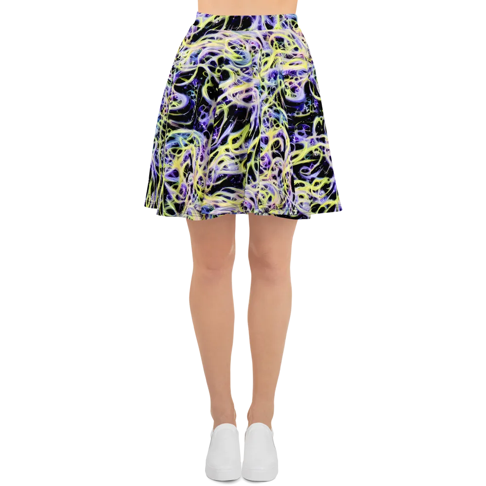 Galactic Liquefaction on Skater Skirt — Front