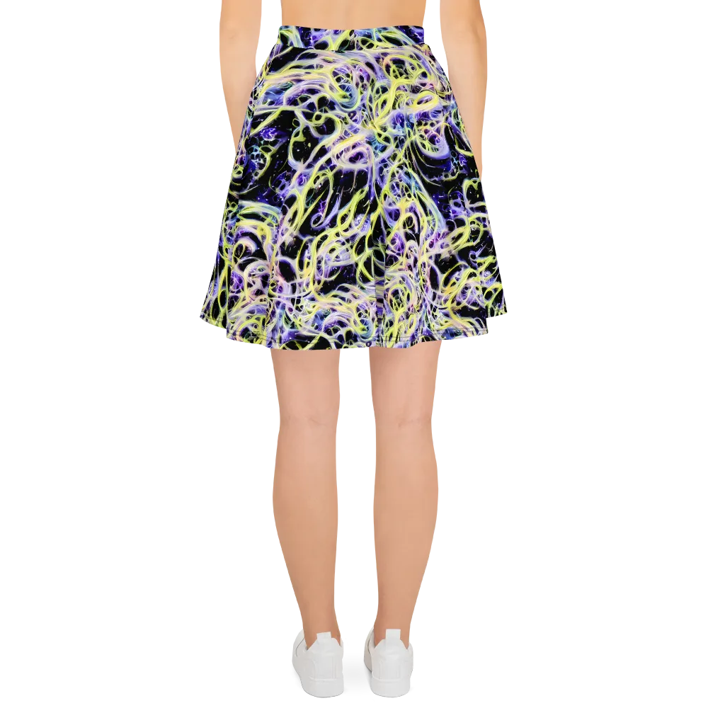 Galactic Liquefaction on Skater Skirt — Back
