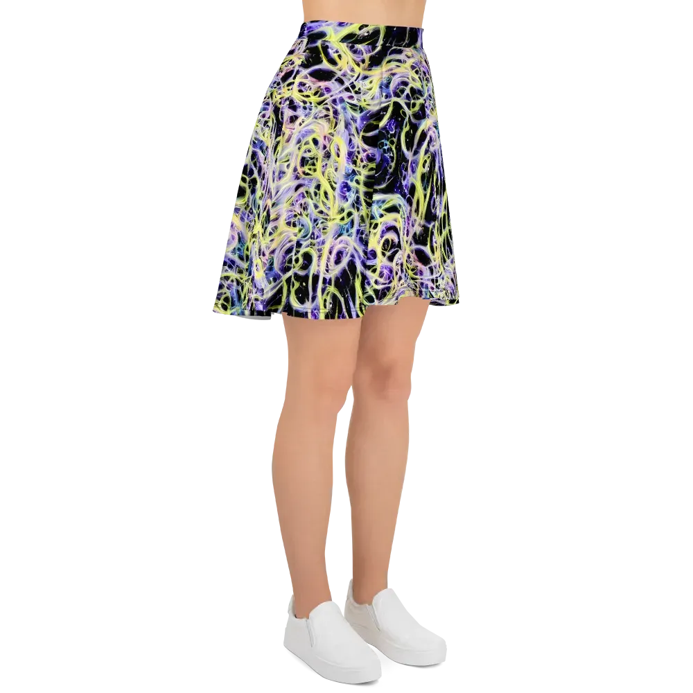 Galactic Liquefaction on Skater Skirt — Right