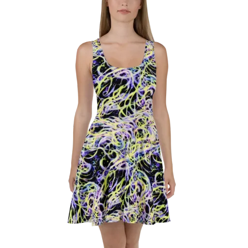 Galactic Liquefaction on a Skater Dress