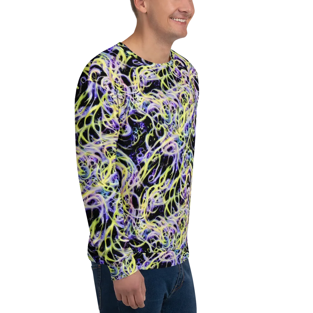 Galactic Liquefaction on Sweatshirt — Right Front
