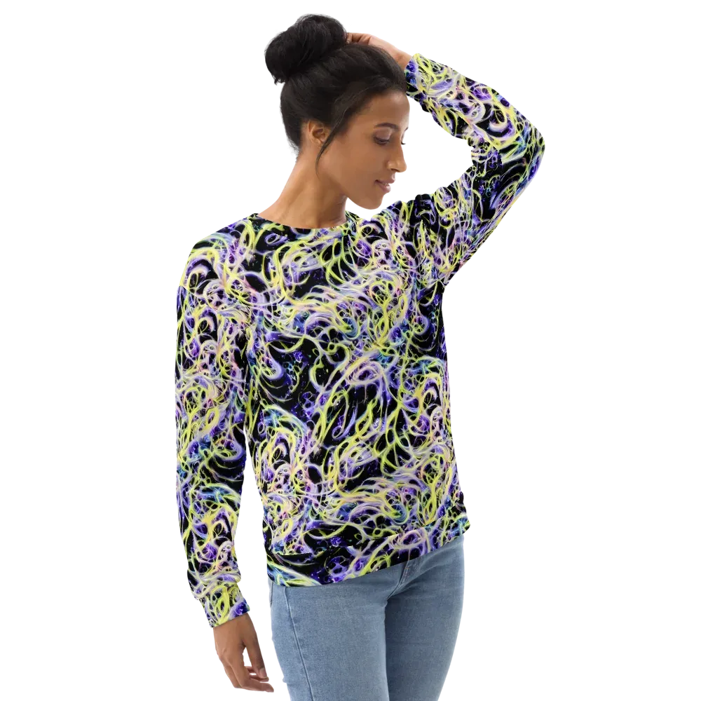 Galactic Liquefaction on Sweatshirt — Right Front