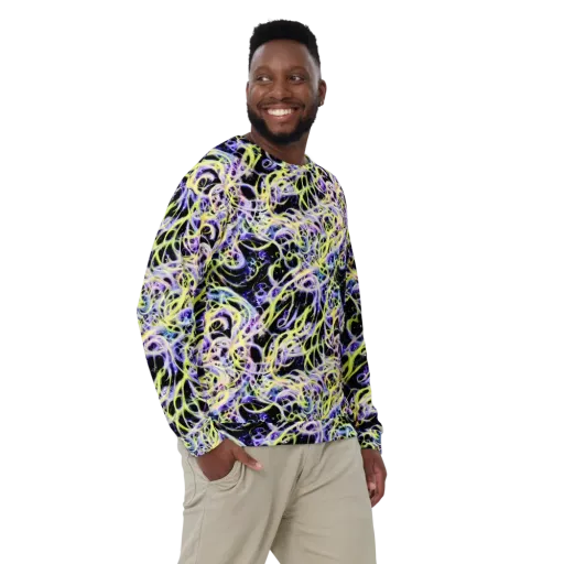 Galactic Liquefaction on a Sweatshirt