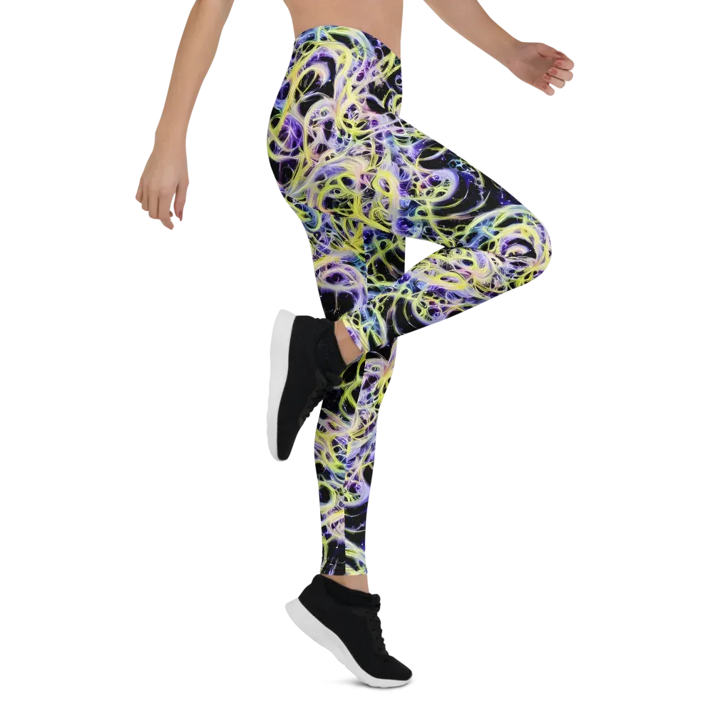 Galactic Liquefaction on Leggings — Right