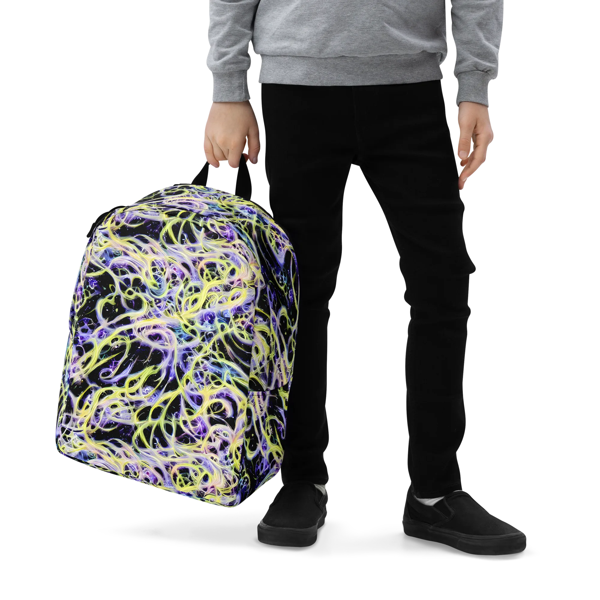 Galactic Liquefaction on Minimalist Backpack — Zoomed-in