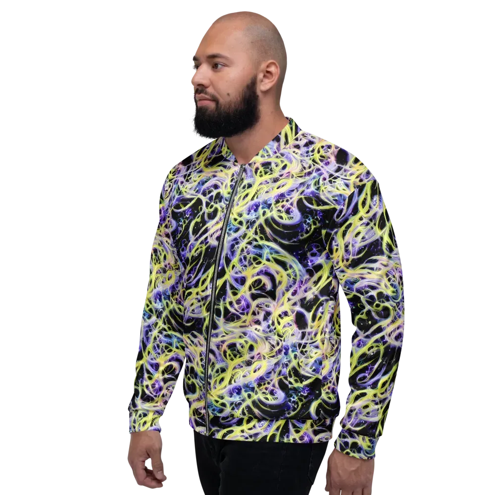 Galactic Liquefaction on Bomber Jacket — Left