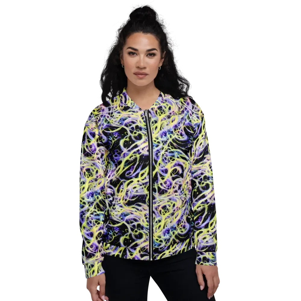 Galactic Liquefaction on Bomber Jacket — Front