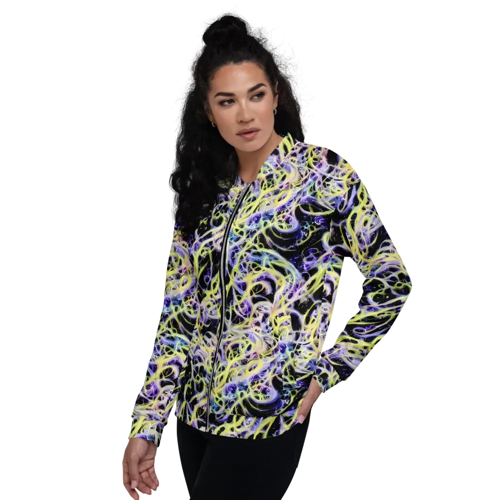 Galactic Liquefaction on Bomber Jacket — Left