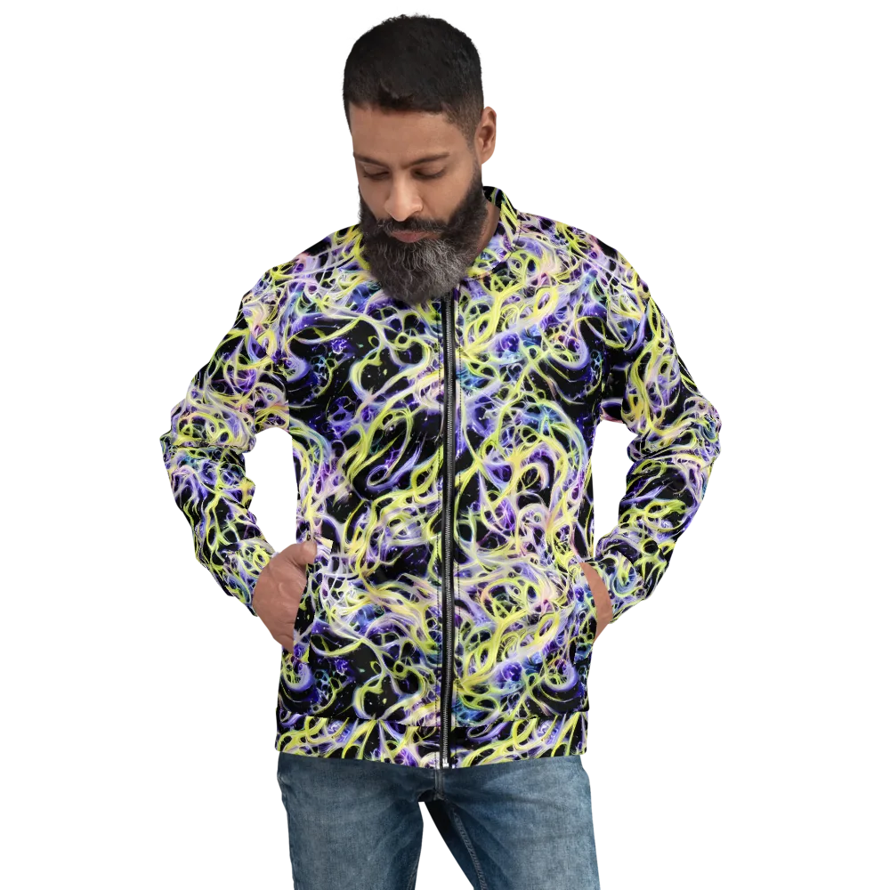 Galactic Liquefaction on Bomber Jacket — Front